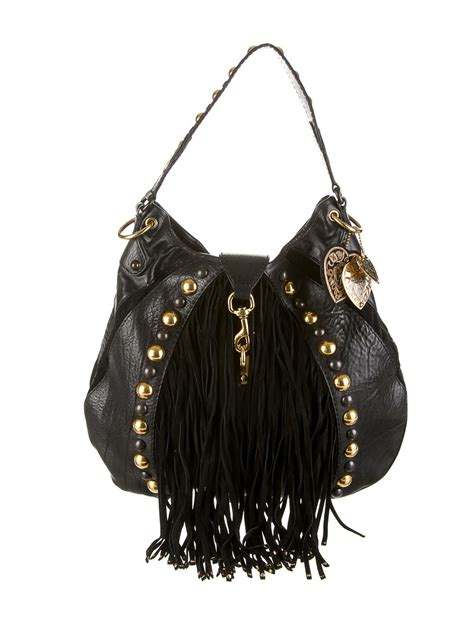 Gucci Large Babouska Fringe Bag .